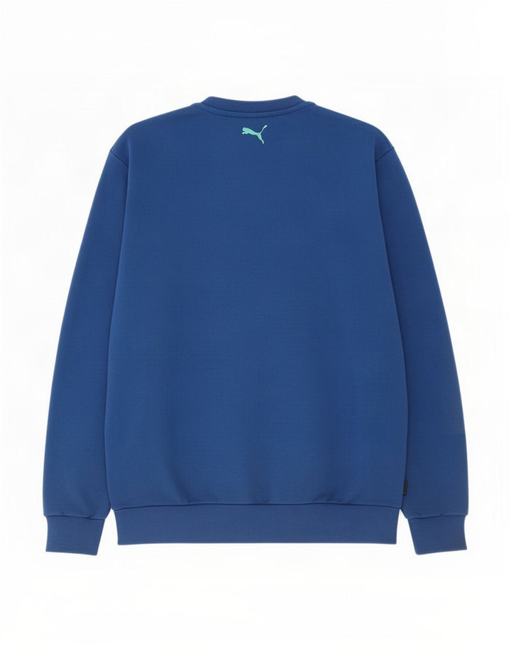 Мужской свитшот с рисунком Puma XL синий