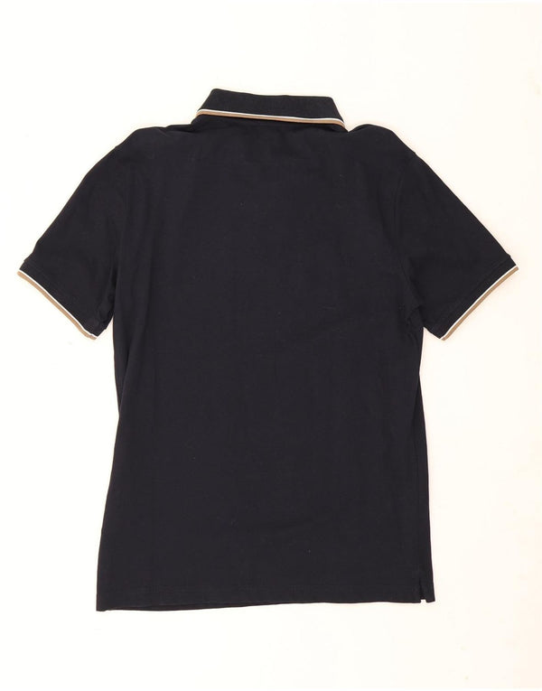 Мужская рубашка поло Guess Slim Fit UK 46 XL, темно-синяя, хлопок