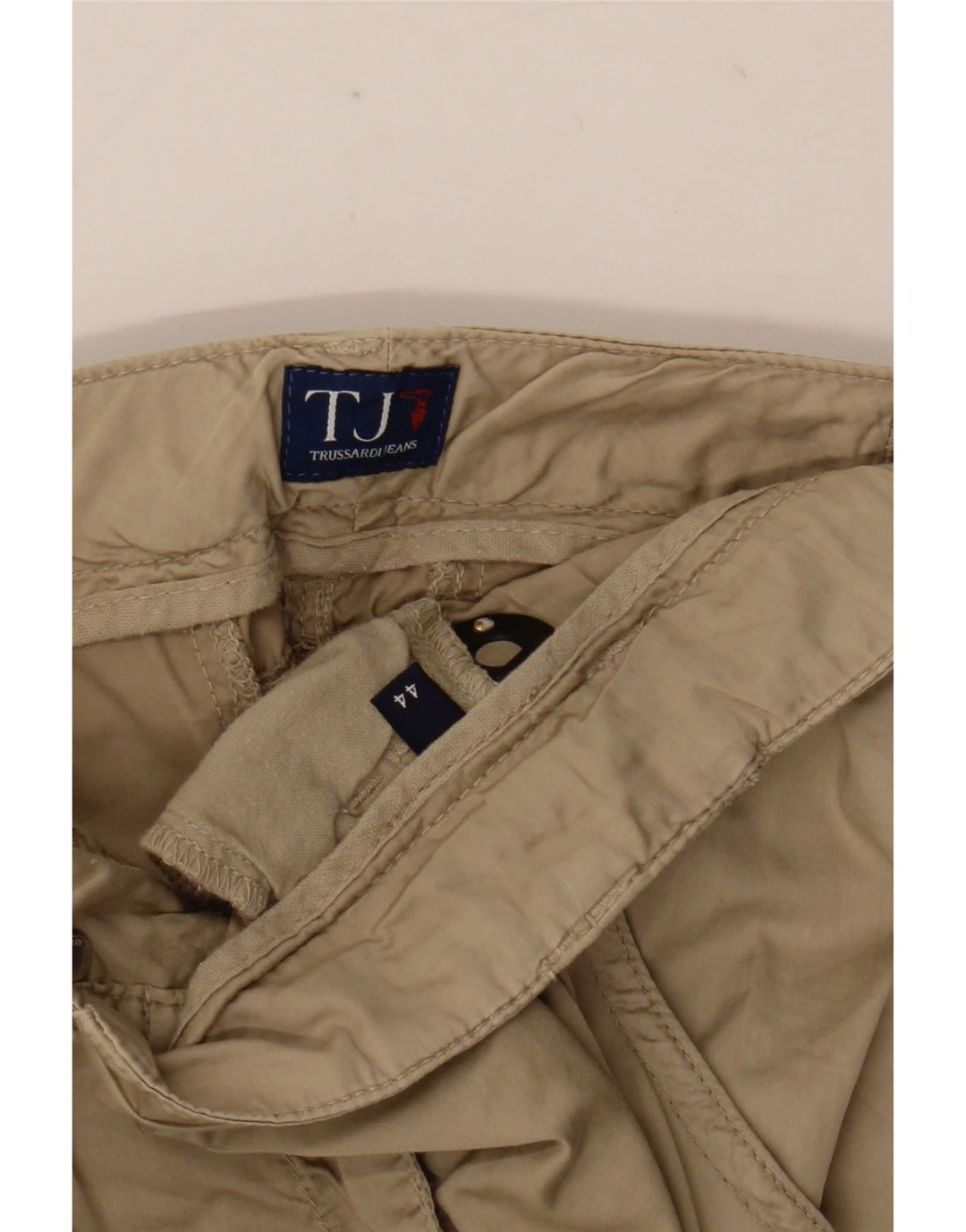 Trussardi Женская прямая юбка IT 44 Medium W33 Бежевая