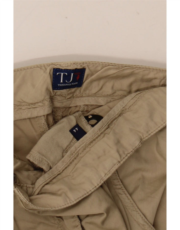 Trussardi Женская прямая юбка IT 44 Medium W33 Бежевая
