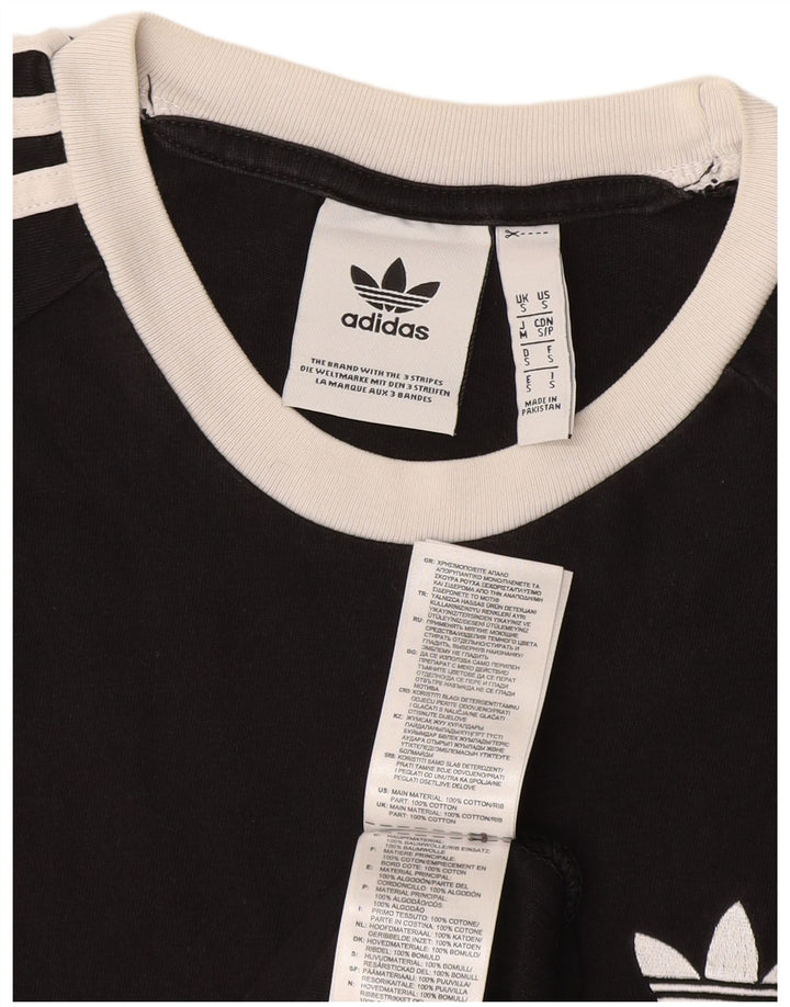 Adidas Мужская футболка Top Small Black Cotton