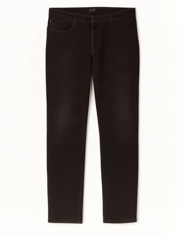 Мужские джинсы Armani Slim W36 L30, черный хлопок