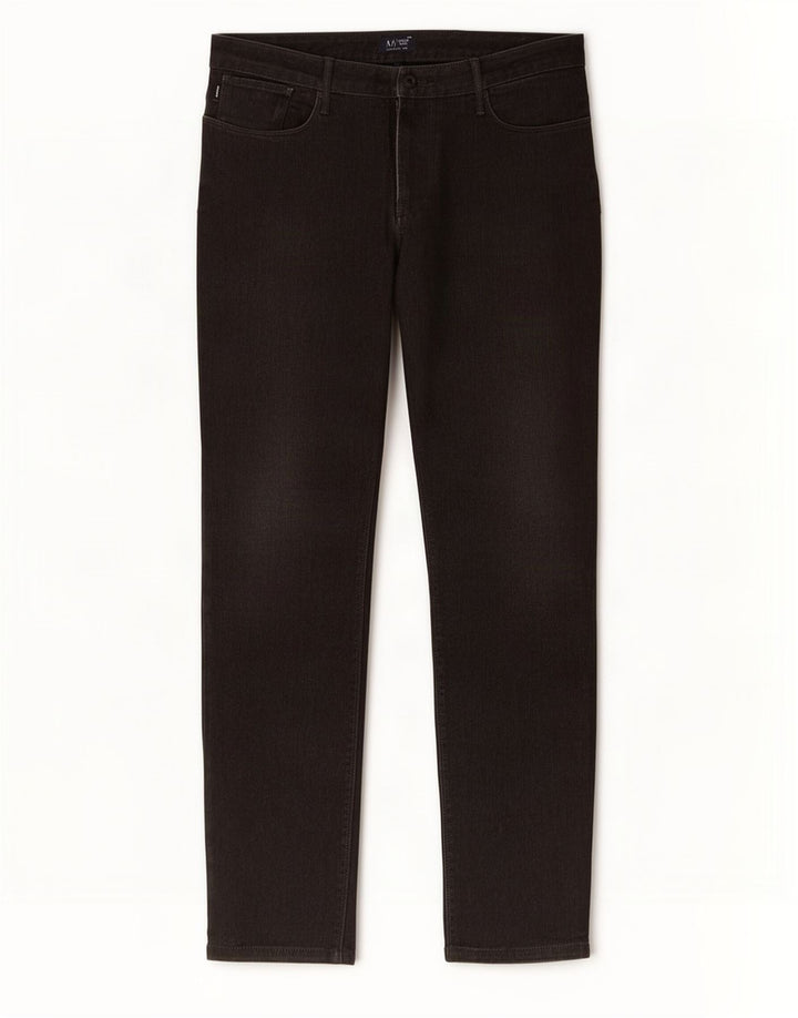 Мужские джинсы Armani Slim W36 L30, черный хлопок