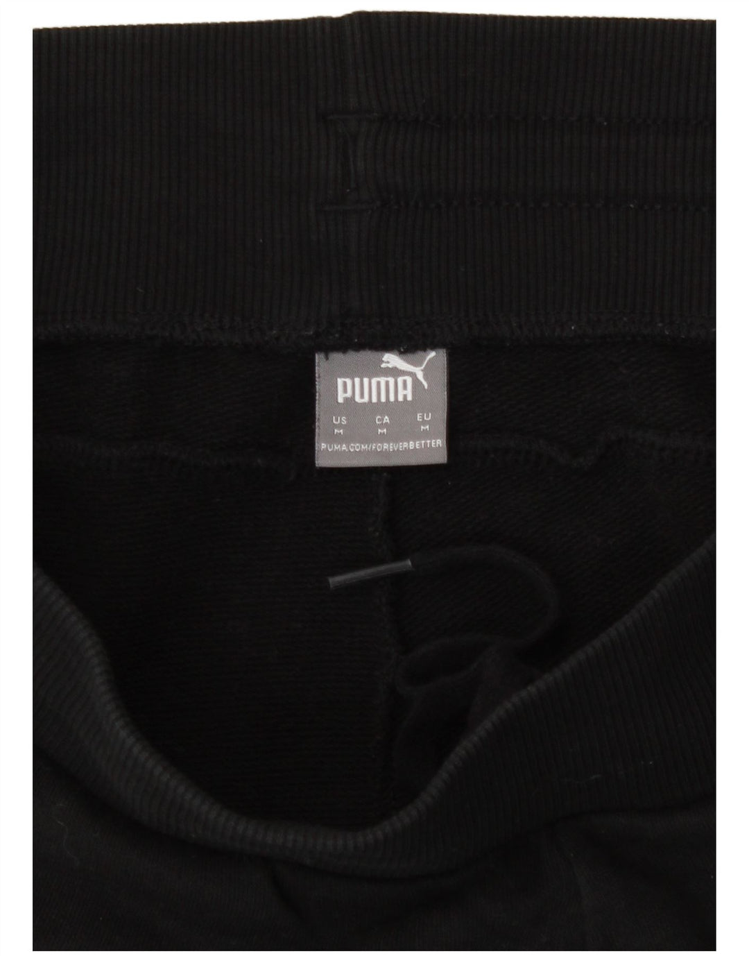 Мужские спортивные брюки Puma Джоггеры среднего размера, черные