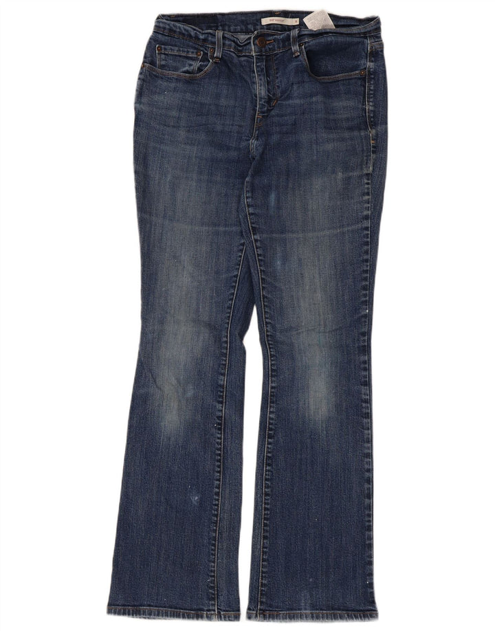 Женские джинсы Levi's 515 Bootcut США 8, средние W30 L29, синие, хлопок
