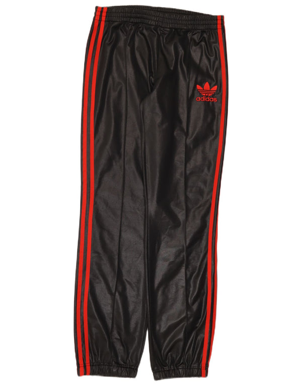 Женские спортивные брюки Adidas Joggers UK 10, маленькие черные полиэстер