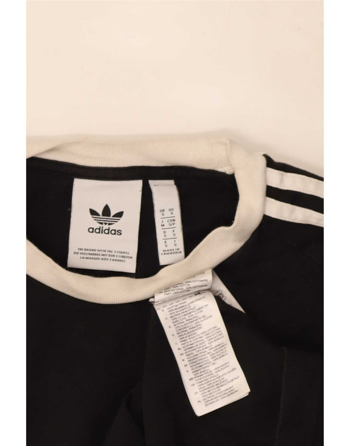 Adidas Мужская футболка Top Small Black Cotton