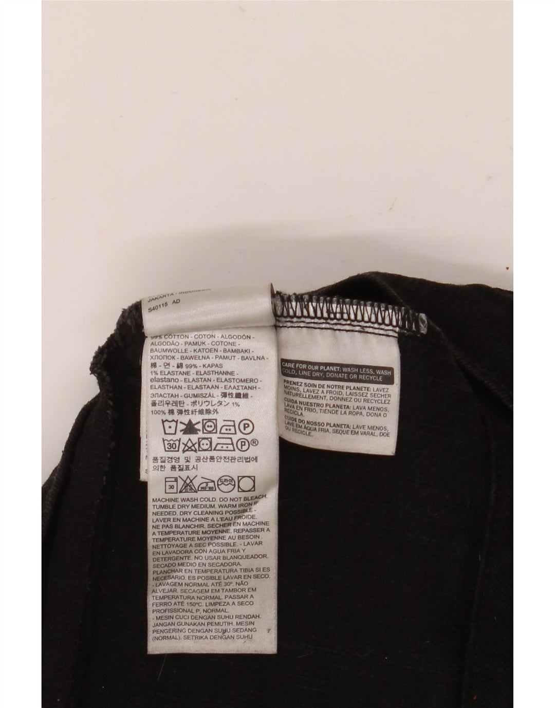 Женская джинсовая куртка Levi's UK 14, средний черный хлопок, черный