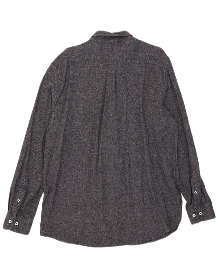 Мужская рубашка Crew Clothing 2XL, серая, хлопок