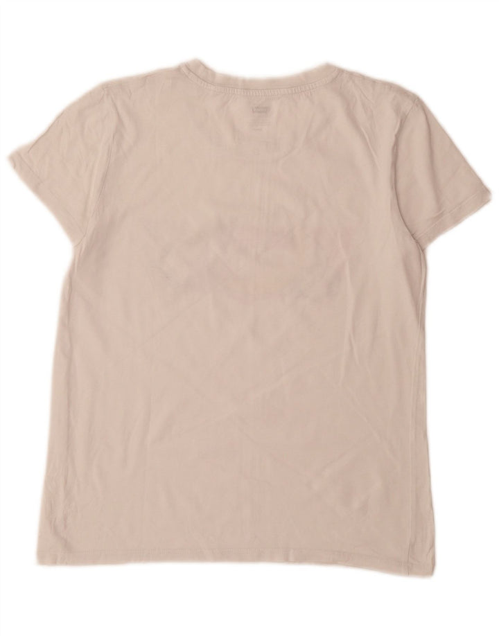 Женская футболка с рисунком Levi's Top UK 10, маленькая белая