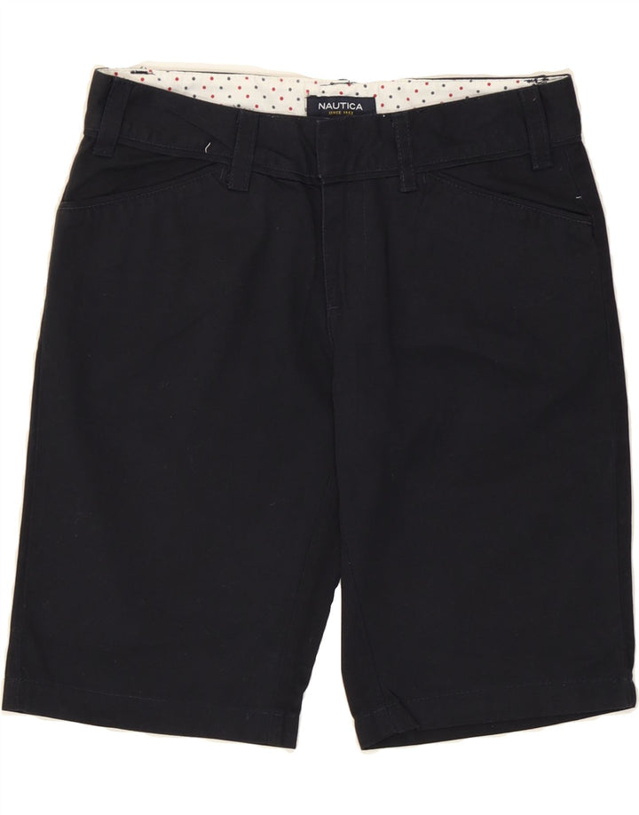NAUTICA Womens Casual Shorts US 6 Medium W30 Black Cotton Vintage Nautica and Second-Hand Nautica from Messina Hembry 