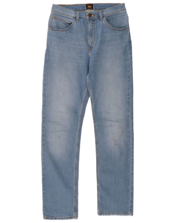 Мужские прямые джинсы Lee Brooklyn W30 L32, синий хлопок