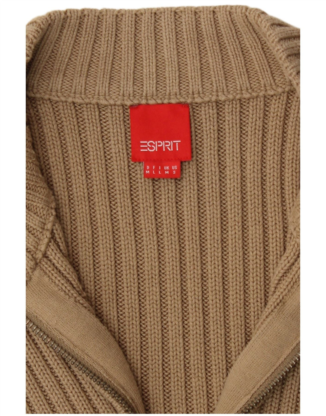 Женский кардиган без рукавов Esprit UK 14 Средний Бежевый