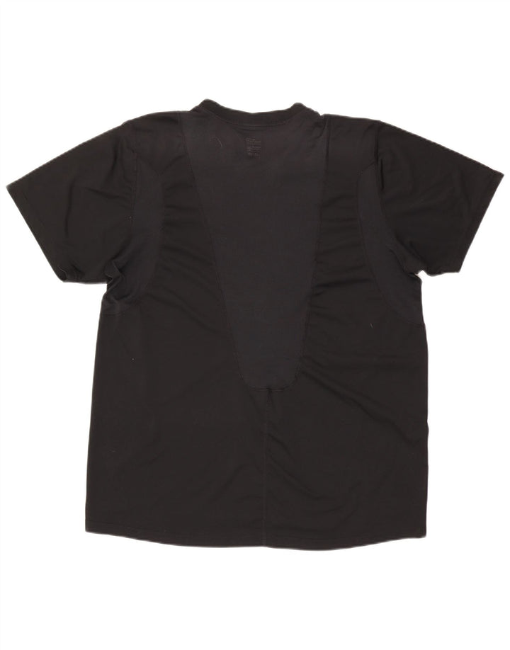 Мужская футболка Nike Dri Fit UK 42/44, большой черный полиэстер