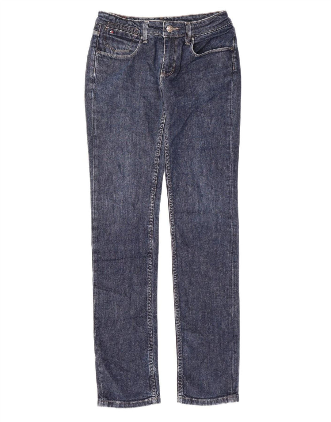 TOMMY HILFIGER Womens Slim Jeans W27 L31 Blue