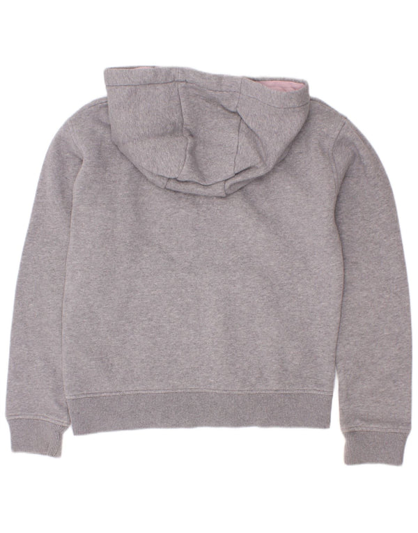 Джемпер с капюшоном Jack Wills для девочек 8–9 лет, серый хлопок