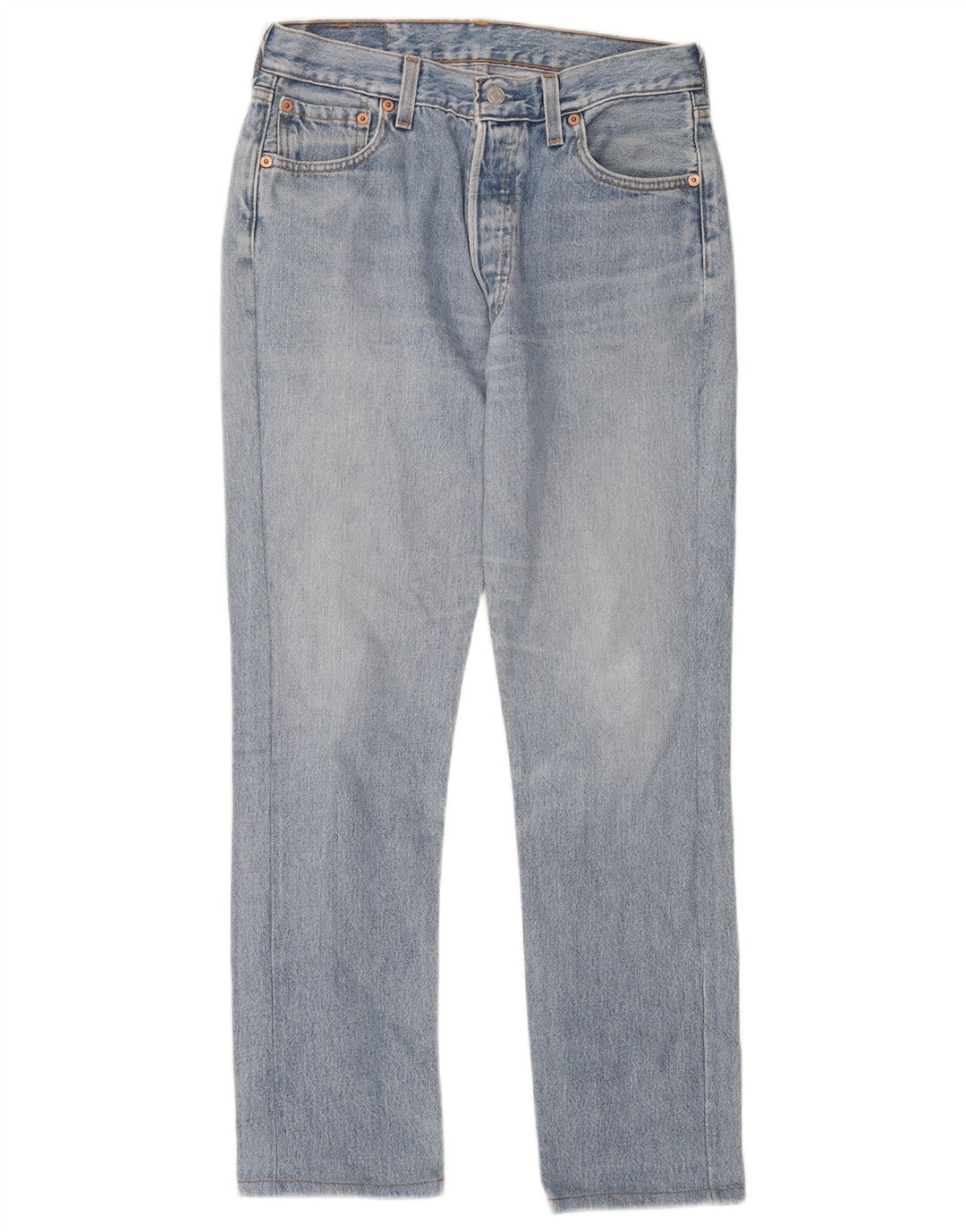 Мужские прямые джинсы Levi's W28 L28 синие, хлопок
