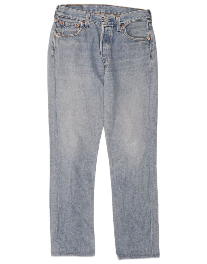 Мужские прямые джинсы Levi's W28 L28 синие, хлопок