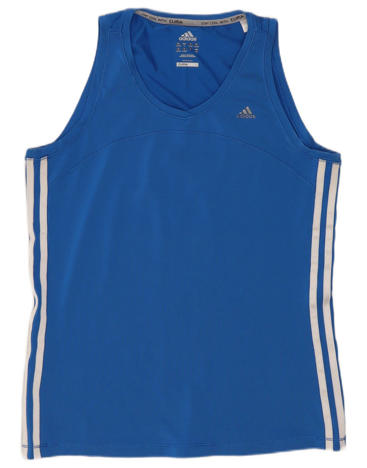 Женский жилет Adidas Climacool Vest UK 16/18, большой синий полиэстер