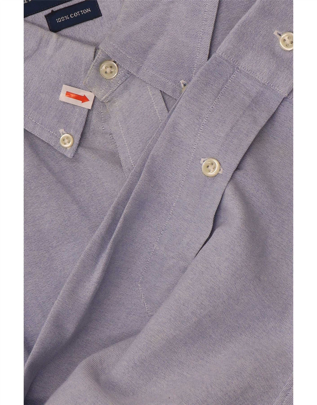 Мужская большая рубашка Ralph Lauren 4XL, синяя, хлопок