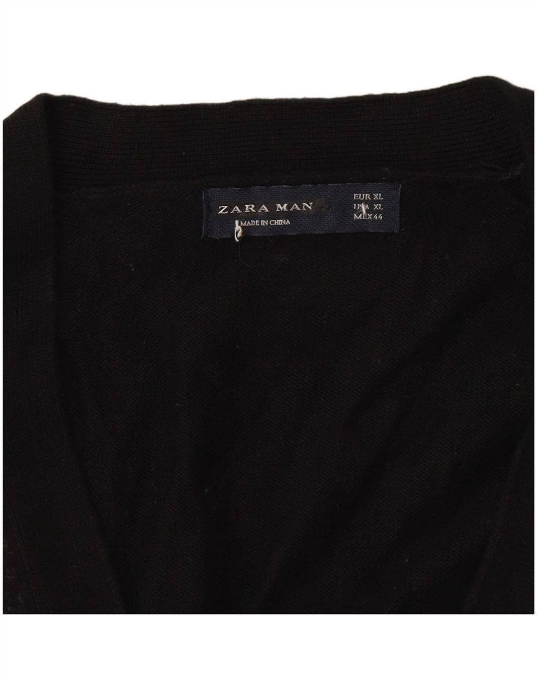 Мужской кардиган Zara XL, черный цветной блок