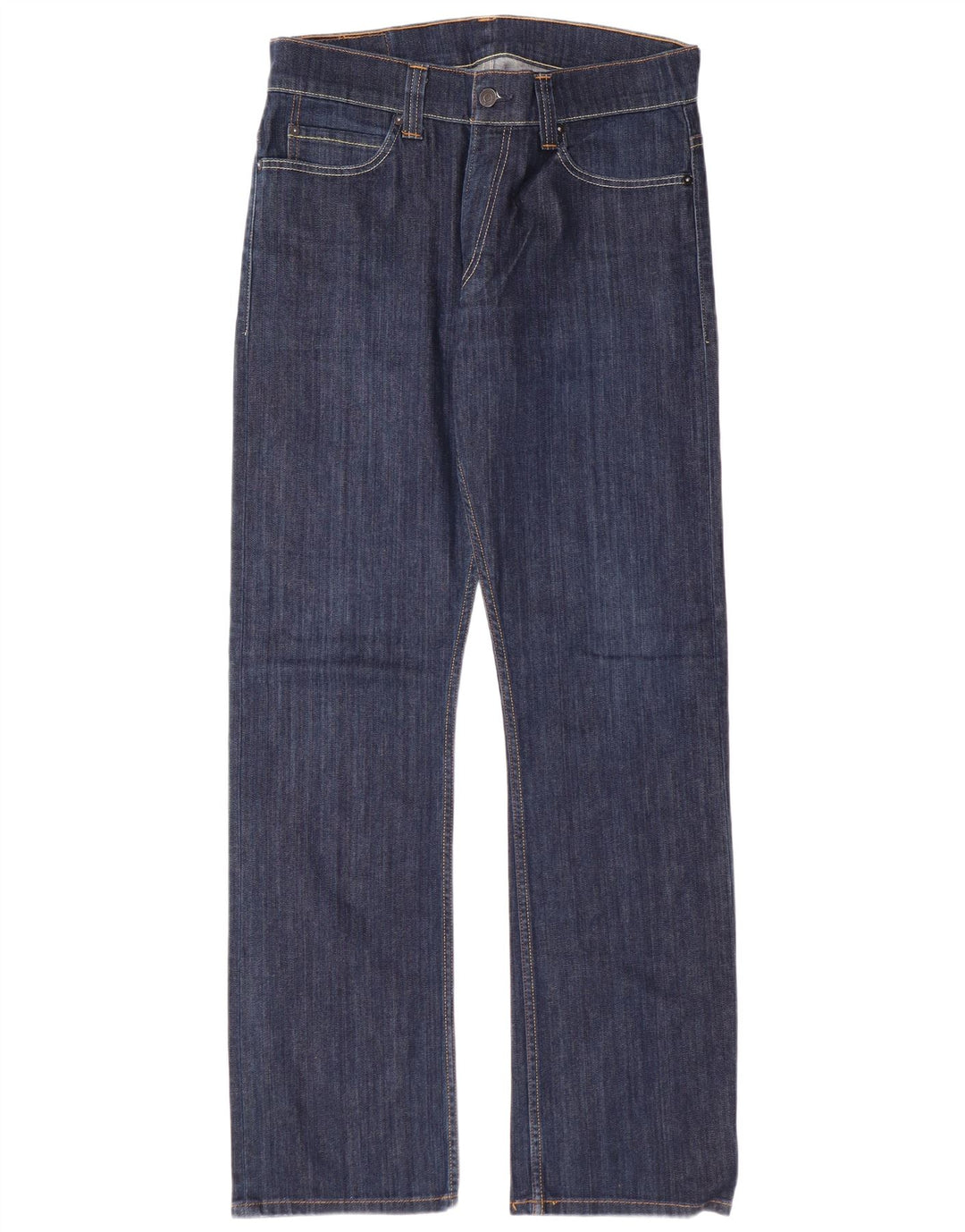 Мужские прямые джинсы Levi's 506 W34 L34 темно-синие, хлопок