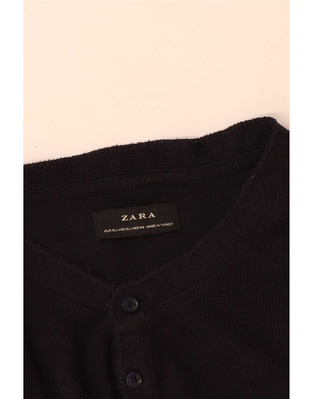 Мужской топ Zara с длинным рукавом XL темно-синий