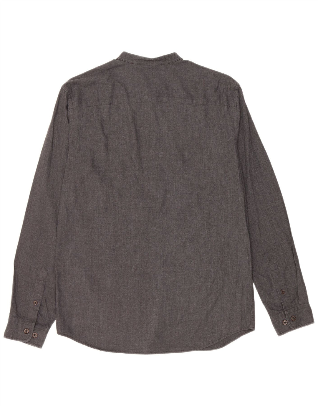 Мужская рубашка Jack & Jones из хлопка среднего серого цвета