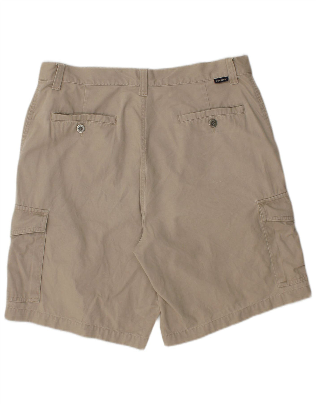 DOCKERS Mens Khakis Cargo Shorts W34 Large  Beige