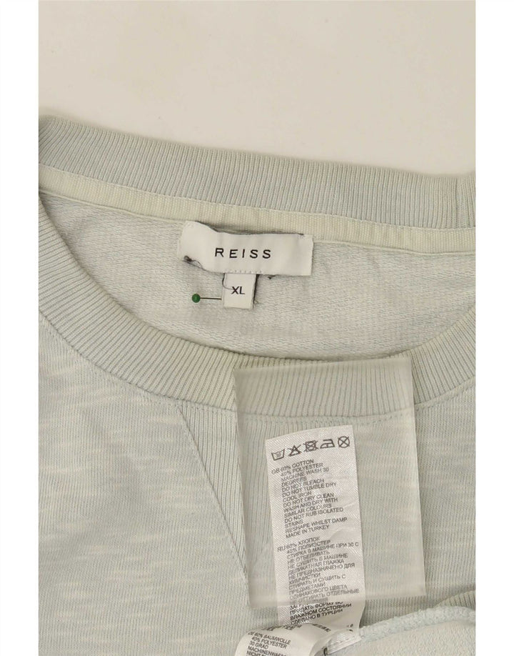 Мужской свитшот Reiss XL, серый хлопок с крапинками