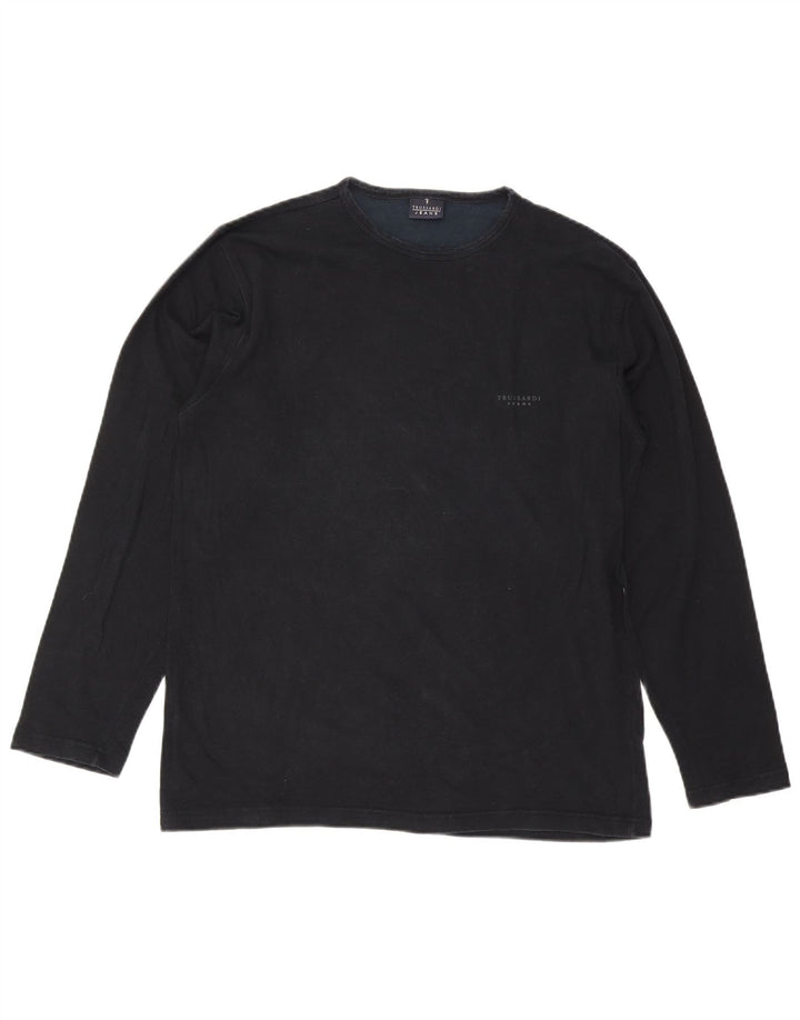Мужские джинсы Trussardi с длинным рукавом 2XL, черная вискоза