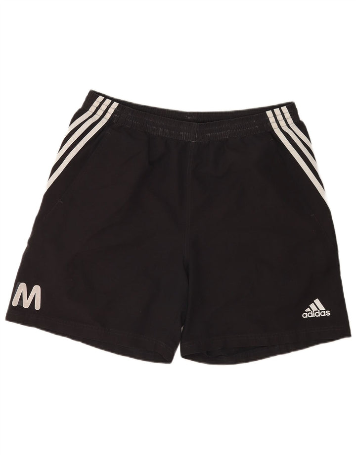 Мужские спортивные шорты Adidas с рисунком XL, черный полиэстер
