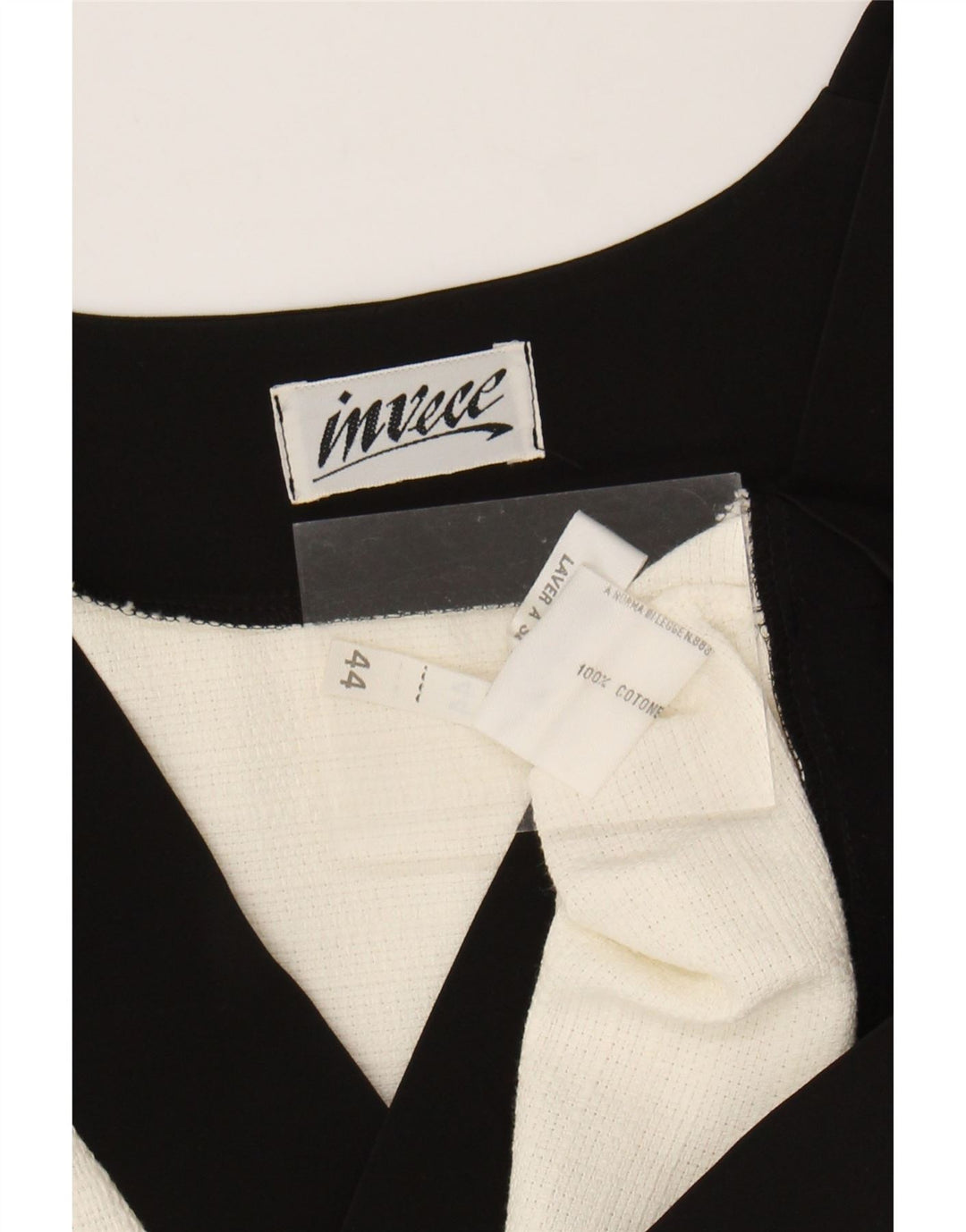 Винтажное женское болеро EU 44 XL из белого хлопка