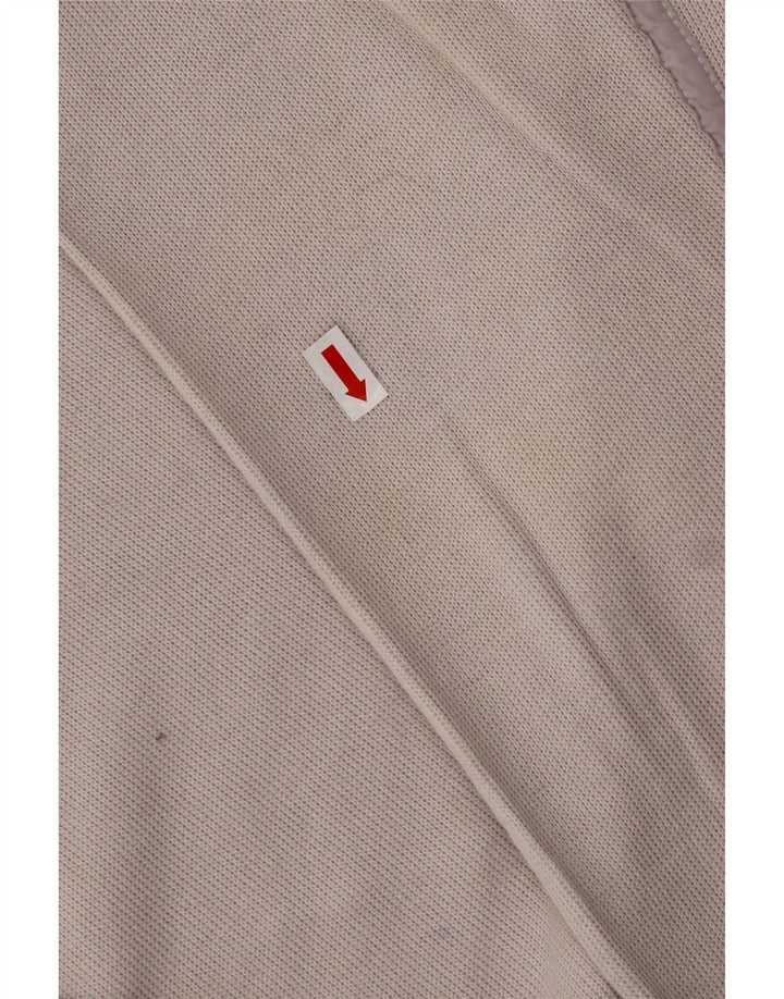 Мужской топ HUGO BOSS с длинным рукавом XL Off White, хлопок с цветными блоками