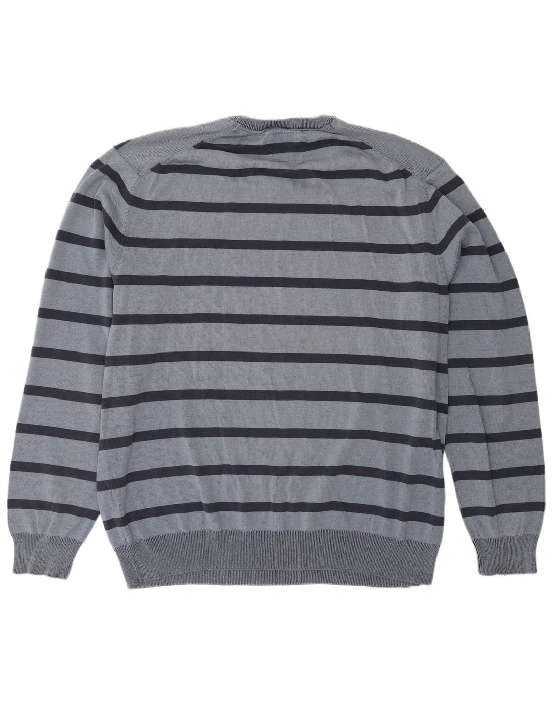 Мужской свитер Canda с круглым вырезом 2XL в синюю полоску