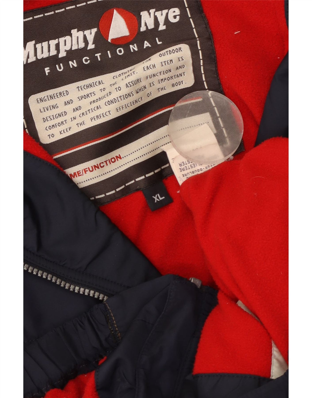 Мужская ветровка Murphy & Nye UK 42 XL Темно-синий полиэстер
