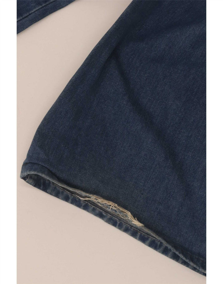 Мужские джинсы Trussardi Bootcut W31 L32 синие, хлопок