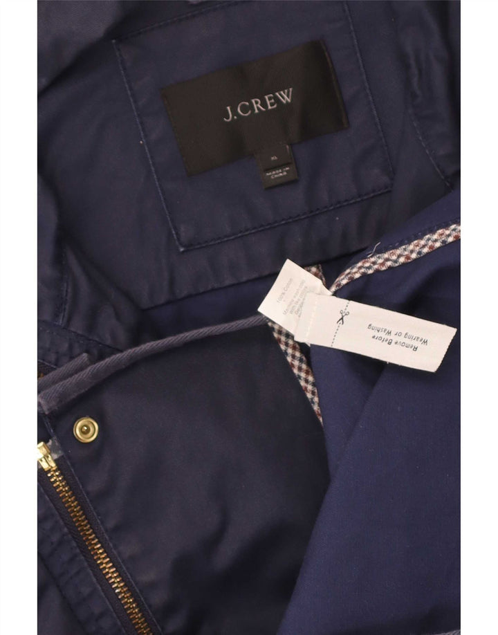 Женская функциональная куртка J. Crew UK 18 XL, темно-синий хлопок