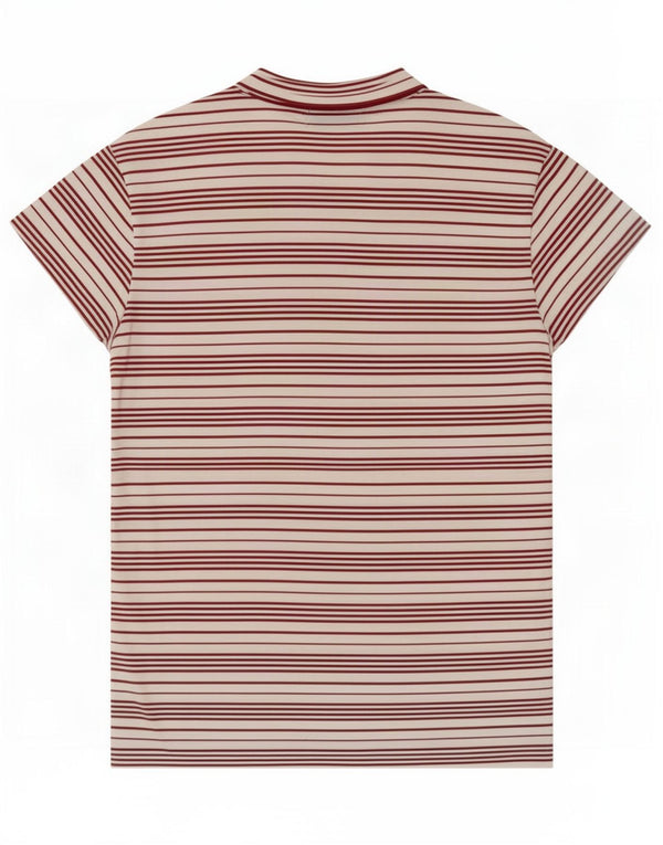 Женская футболка Sergio Tacchini Top IT 44 Medium, полиэстер в белую полоску