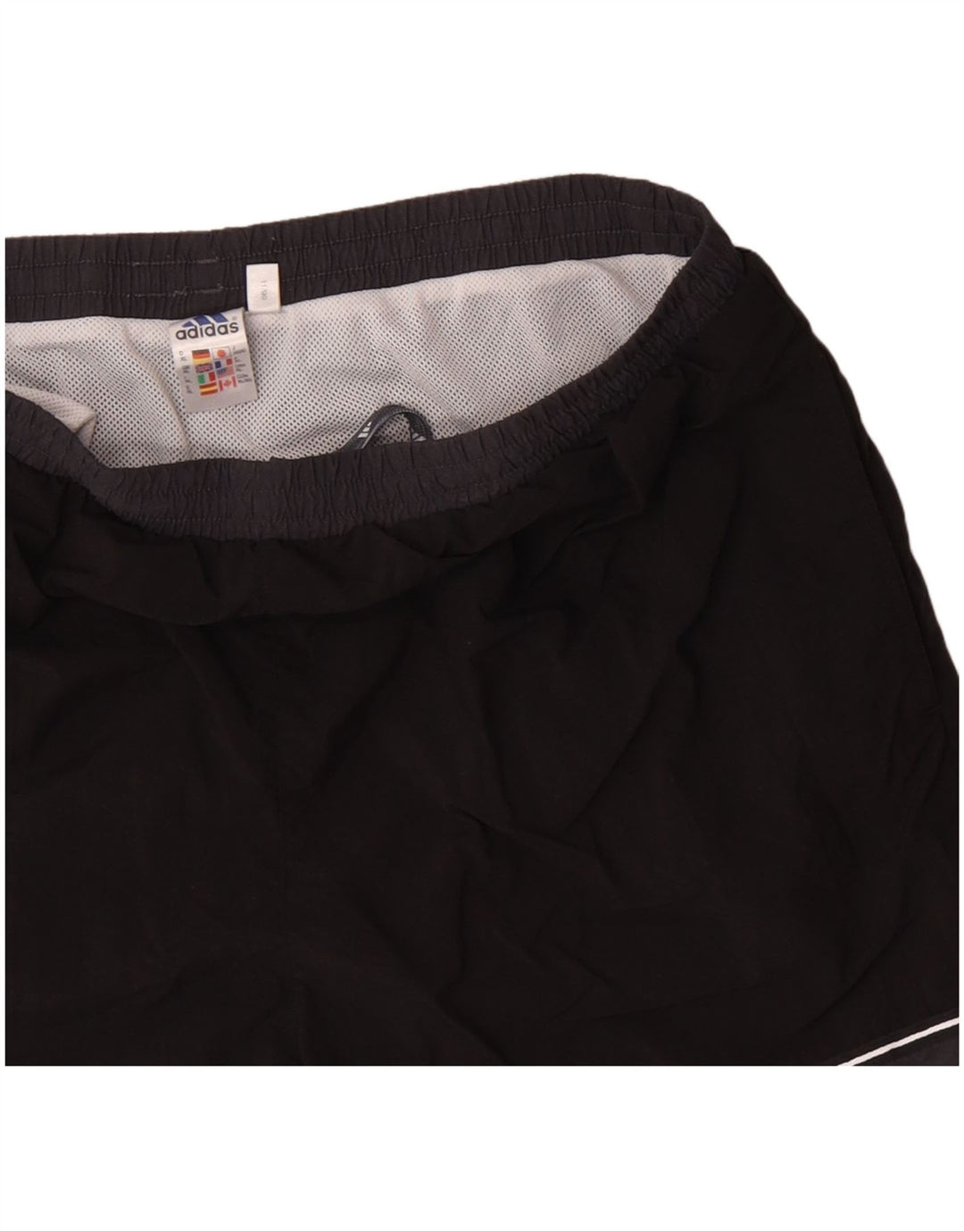 Мужские купальники Adidas с рисунком XL, черный полиэстер с цветными блоками