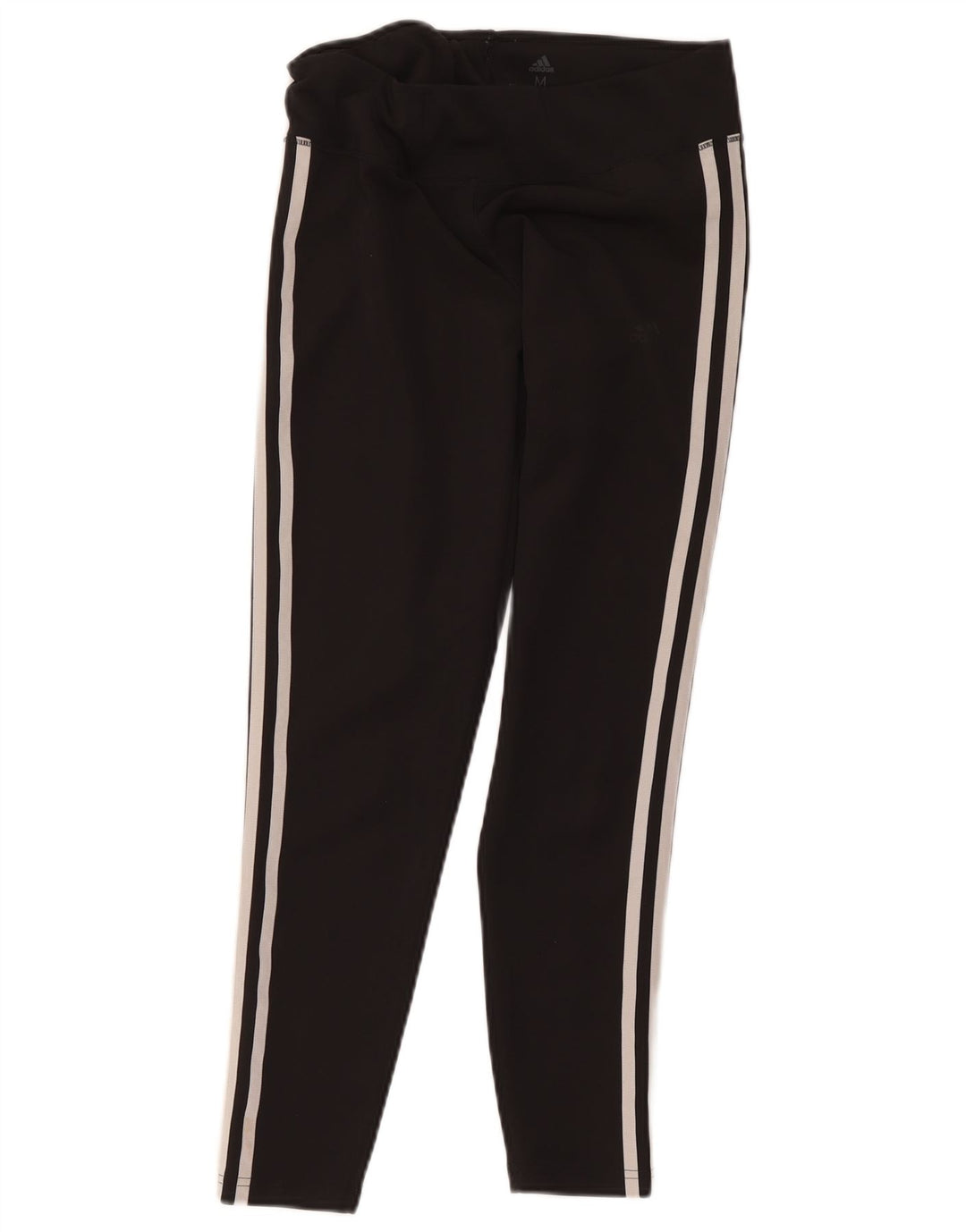 Женские укороченные леггинсы Adidas Climalite UK 12/14, средний черный полиэстер
