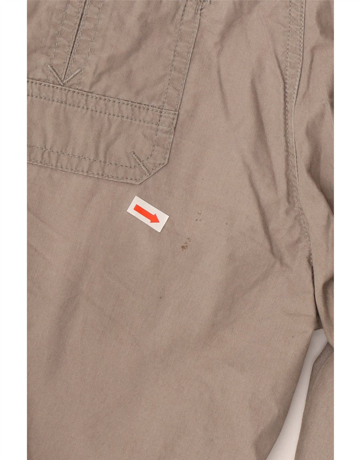 BENETTON Womens Straight Cargo Trousers IT 42 Medium W30 L35 Grey Vintage Benetton and Second-Hand Benetton from Messina Hembry 