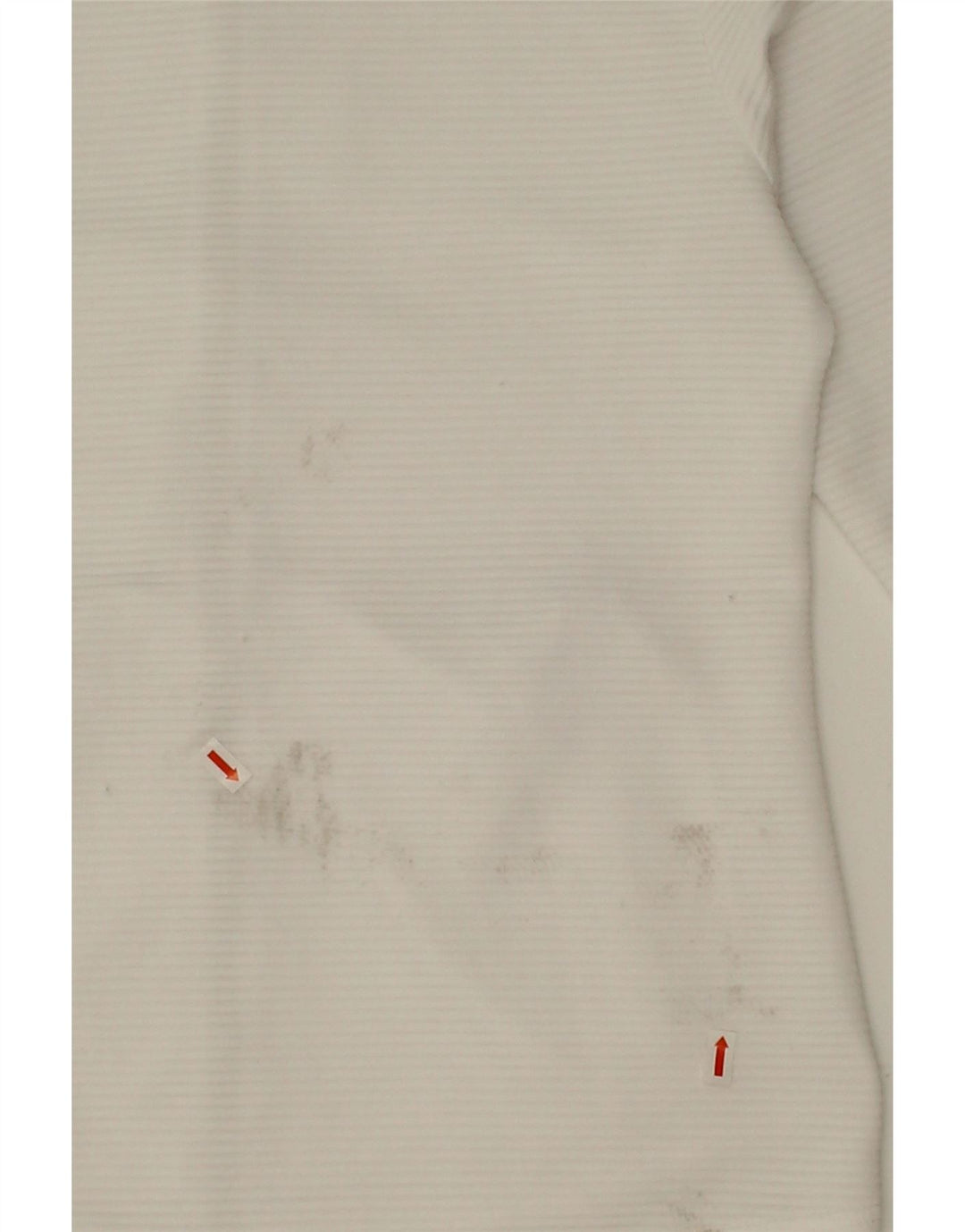 ADIDAS Womens Tracksuit Top Jacket UK 12 Medium White Polyester Vintage Adidas and Second-Hand Adidas from Messina Hembry 