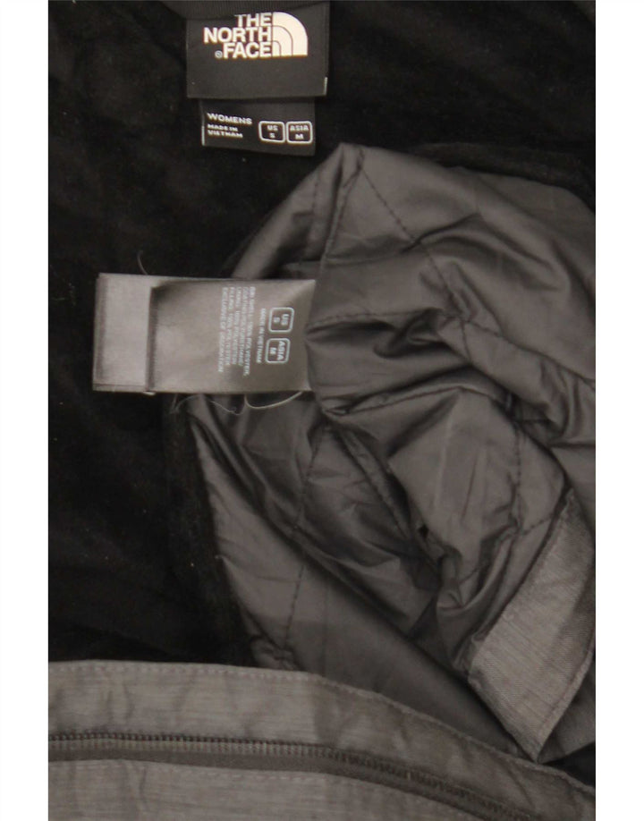 Женская ветровка с капюшоном The North Face UK 14, полиэстер среднего серого цвета