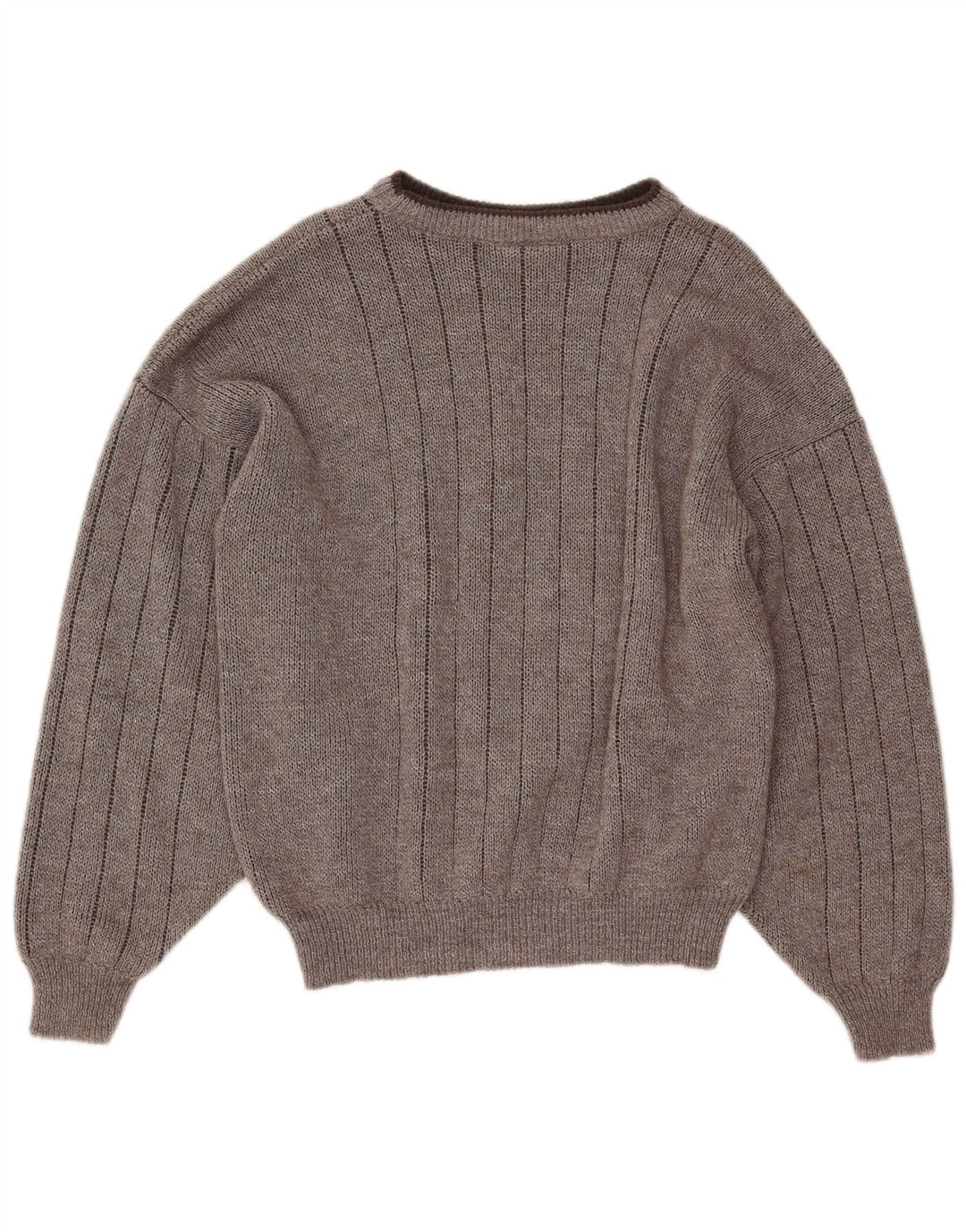 ANGELO LITRICO Мужской свитер с вырезом лодочкой IT 48/50 Средний Серый