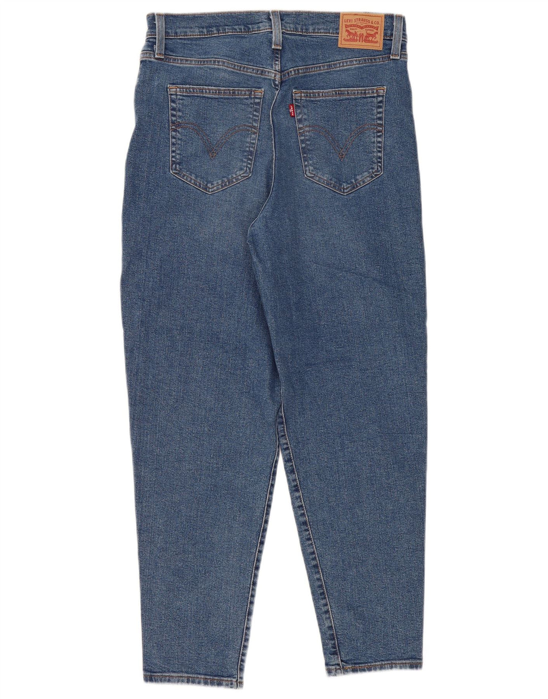 Женские зауженные джинсы Levi's с высокой посадкой W32 L29 синие