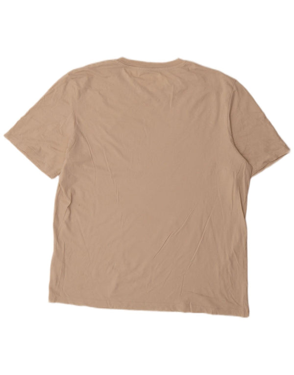 Мужская футболка с рисунком Jack & Jones Top XL Бежевая
