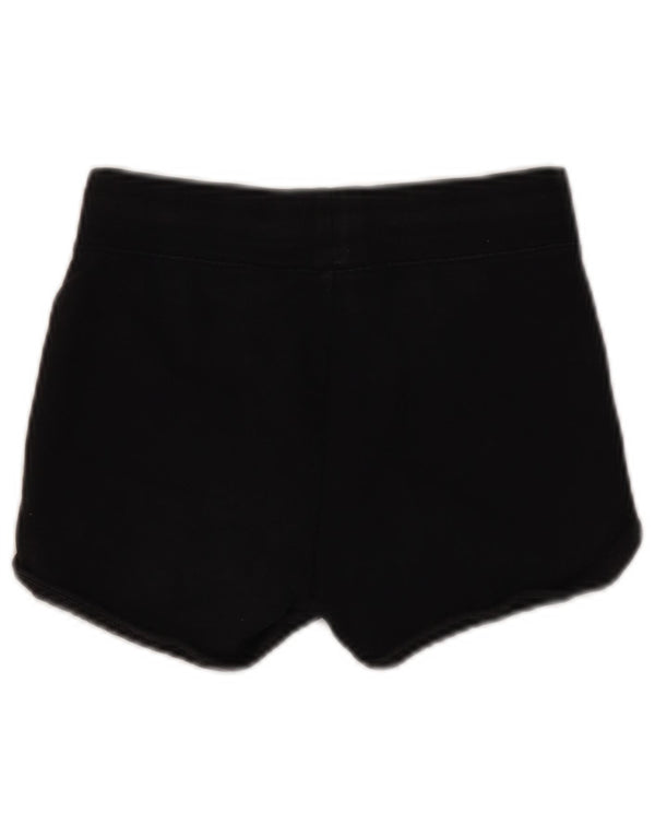 Женские спортивные шорты с графическим рисунком Nike UK 6 XS, черный хлопок