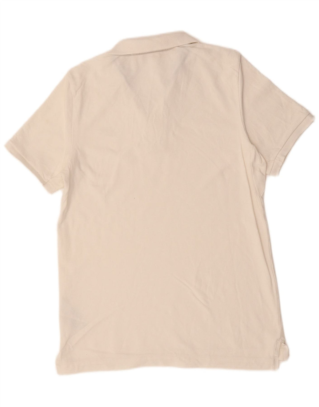 Мужская рубашка-поло NIKE среднего размера, белый хлопок, хлопок