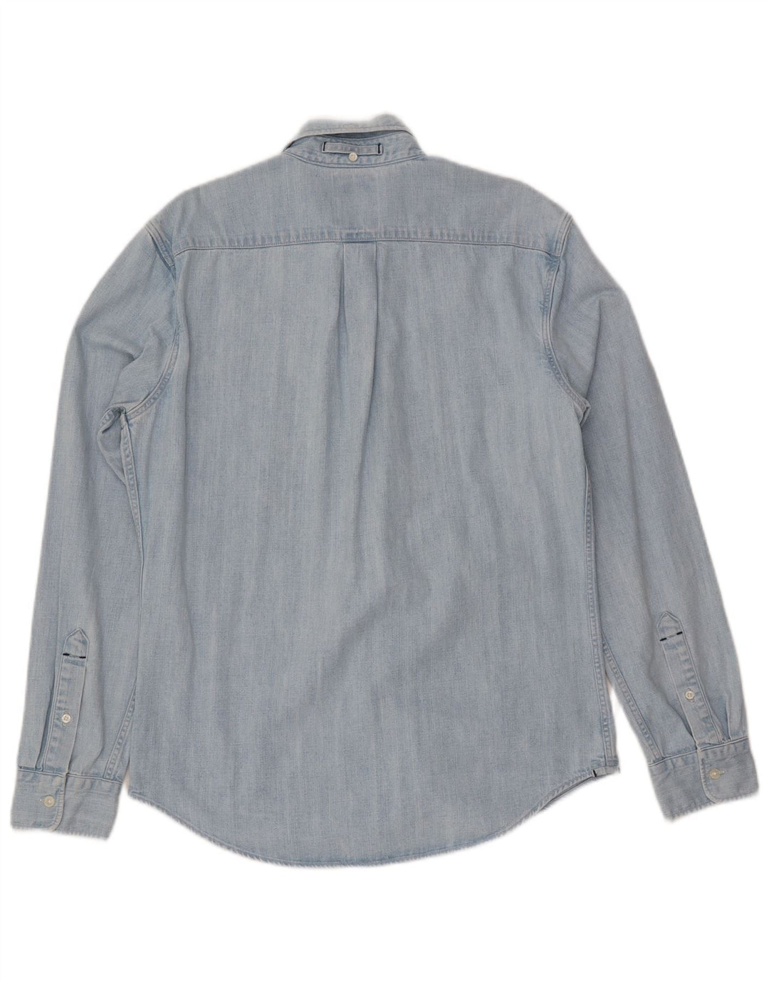 Мужская джинсовая рубашка узкого кроя LEVI'S, хлопок среднего синего цвета